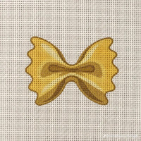 Rigatoni needlepoint canvas