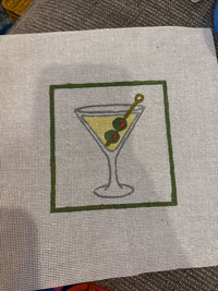 Mini martini canvas gift