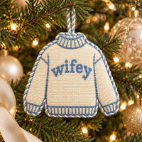 Wifey needlepoint gift